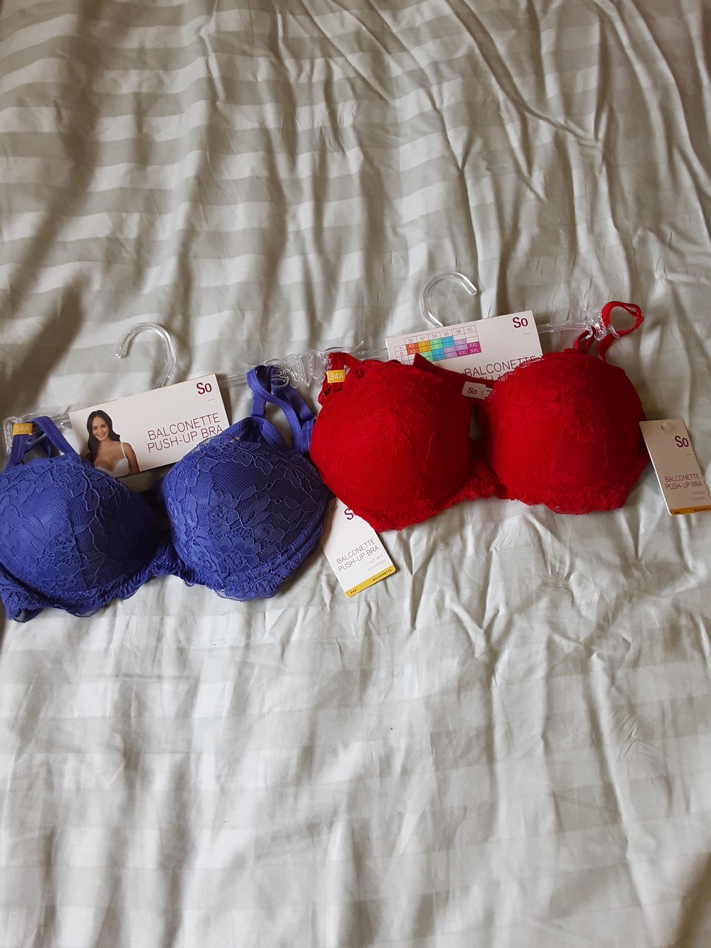 NWT Bundle SO Push-Up Bras